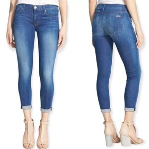 Hudson HARKIN CROP Super skinny cuff Jeans Size 27